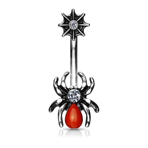 Spider Belly Bar 14G