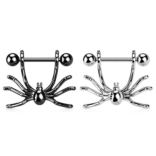 Spider Nipple Dangle 14G 10mm