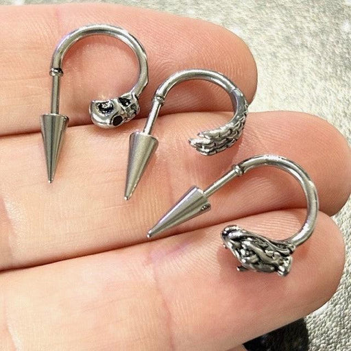 Spike Loop Cartilage Cuff 16G