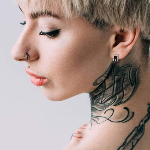 Star Huggies Earrings Pair