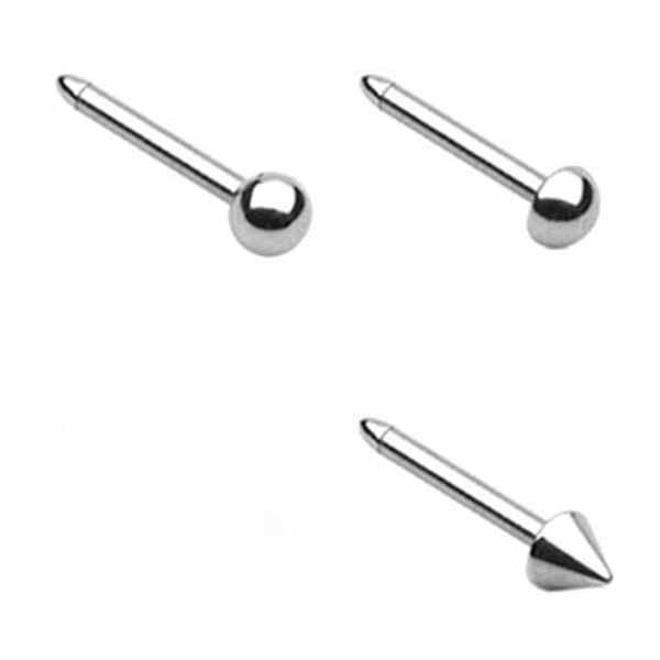 Surgical Steel Nose Bone 20G 18G