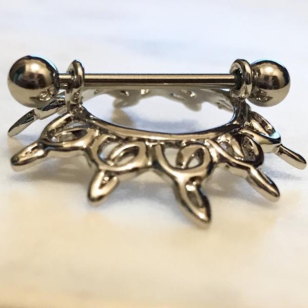 Swirls Nipple Shield 14G (Single)