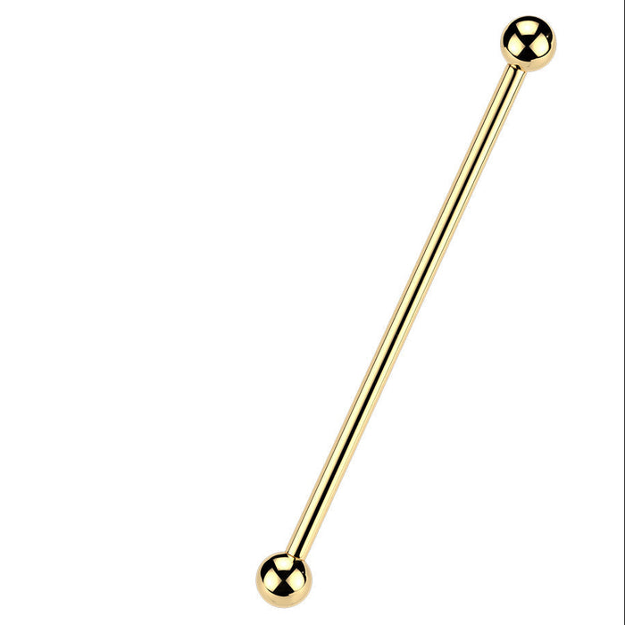 24kt Gold Plated Titanium I.T. Industrial Bar