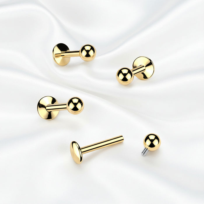 24kt Gold Plated Titanium I.T. Labret