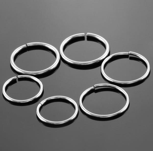 Titanium Continuous Ring 20G 18G