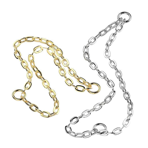 Titanium Double Connector Chain