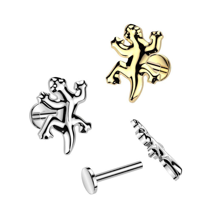 Titanium Gecko Labret 16G