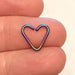 Titanium Heart Ring 16G