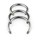 Titanium Horseshoe Bar 16G 14G