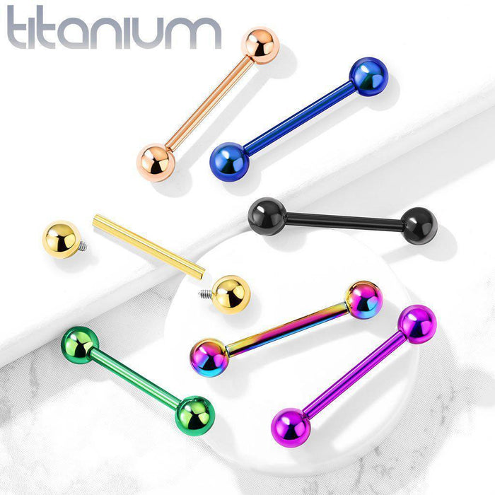 Titanium I.T. Barbell 14G