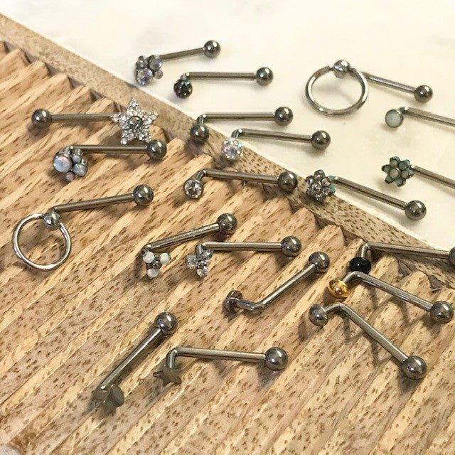 Titanium I.T. Dome Christina Bar 14G