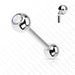 Titanium I.T. Gem Barbell 14G 16G