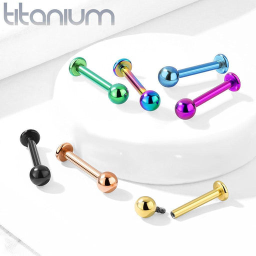 Titanium I.T. Labret 16G