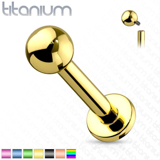 Titanium I.T. Labret 16G