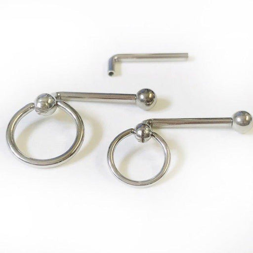 Titanium I.T. Ring Christina Bar 14G