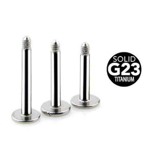 Titanium Labret Bar 16G 14G