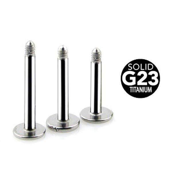 Titanium Labret Bar 16G 14G