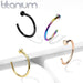 Titanium Nose Hoop 20G 18G