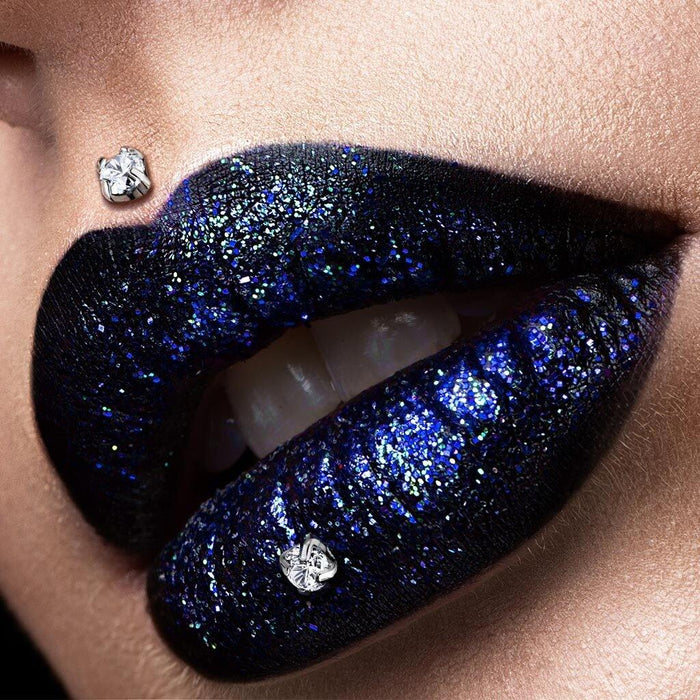 Titanium Prong Gem Labret