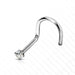 Titanium Prong Nose Screw 20G 18G