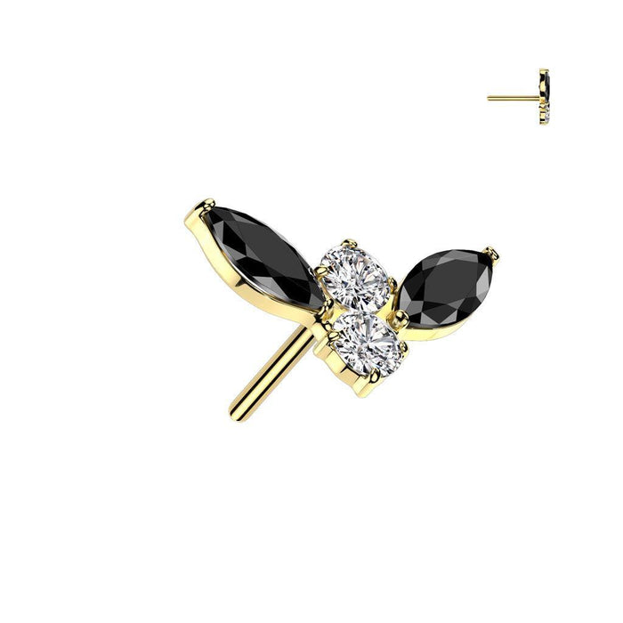 Titanium Threadless Bat End