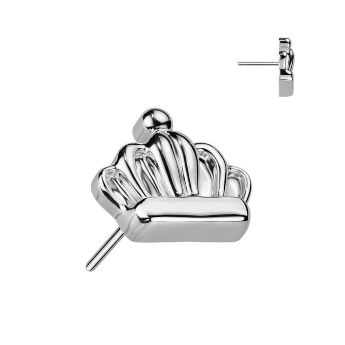 Titanium Threadless Crown End