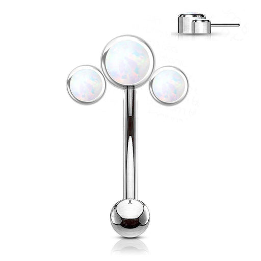 Titanium Threadless Opal Fan Curve 16G