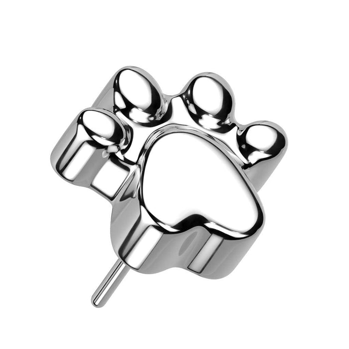 Titanium Threadless Paw End