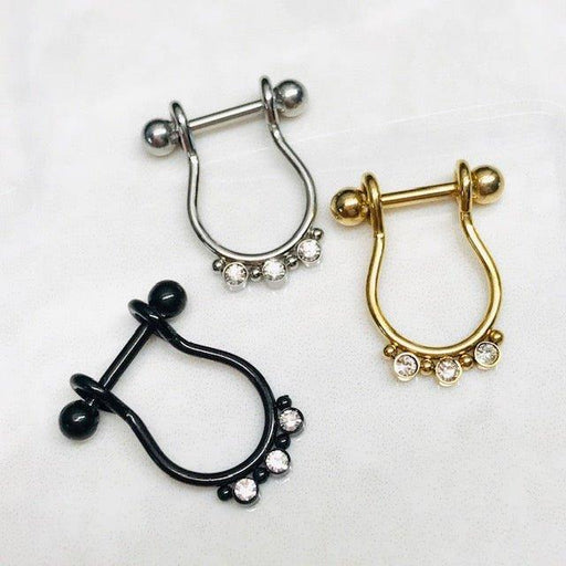 Triple Gem Cartilage Cuff 16G