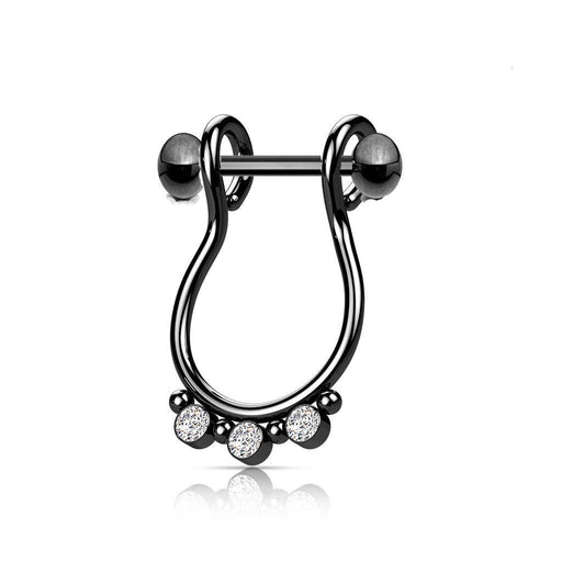 Triple Gem Cartilage Cuff 16G