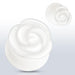 White Jade Stone Rose Plug 6mm-20mm