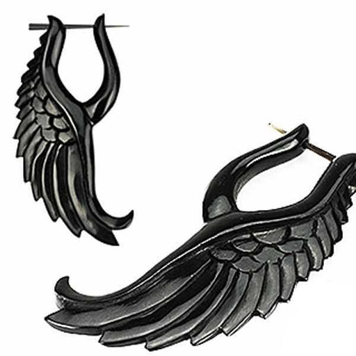 Buffalo Horn Wing Stirrup Hanger