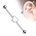 Heart Centre Industrial 14G 38mm-My Body Piercing Jewellery