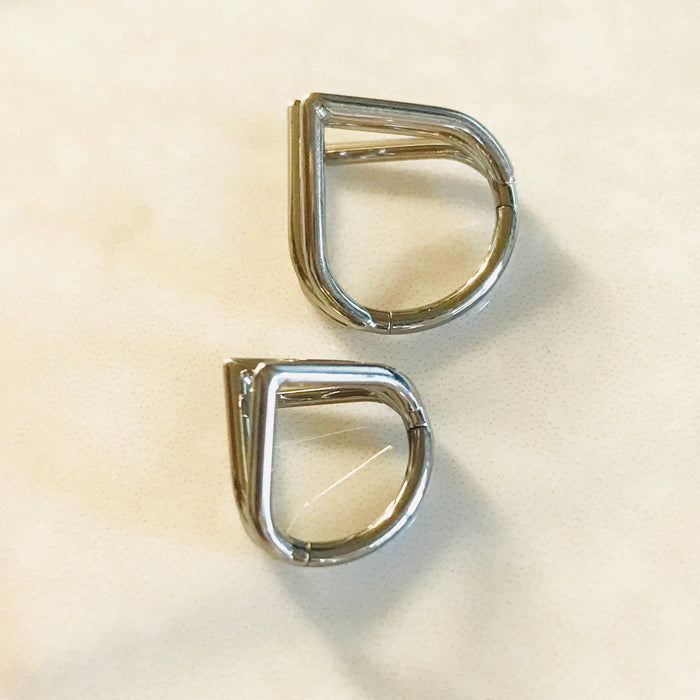 Body Jewelry - Titanium Triple Chevron Hinged Ring 16G