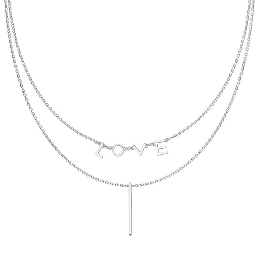 LOVE Bar Nipple Chain-My Body Piercing Jewellery