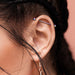 Paved Industrial 14G 38mm-My Body Piercing Jewellery