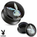 Playboy Shell Plug 2G-1"-My Body Piercing Jewellery