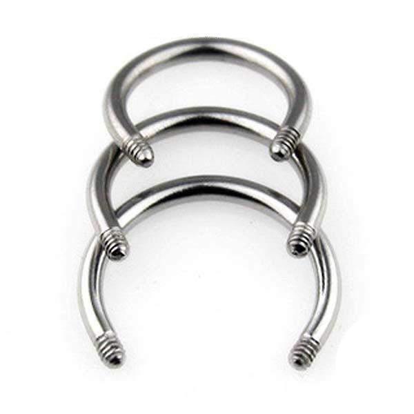 Replacement Horseshoe Bar 16G 14G 12G 10G-My Body Piercing Jewellery