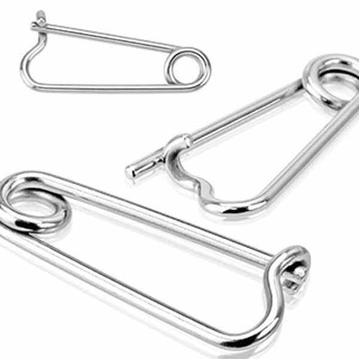 Body Jewelry - Safety Pin Taper 16G 14G