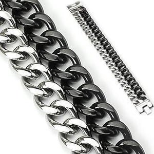 Double Chain Bracelet - Totally Pierced
