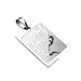 Double Dragon Stainless Steel Pendant - Totally Pierced