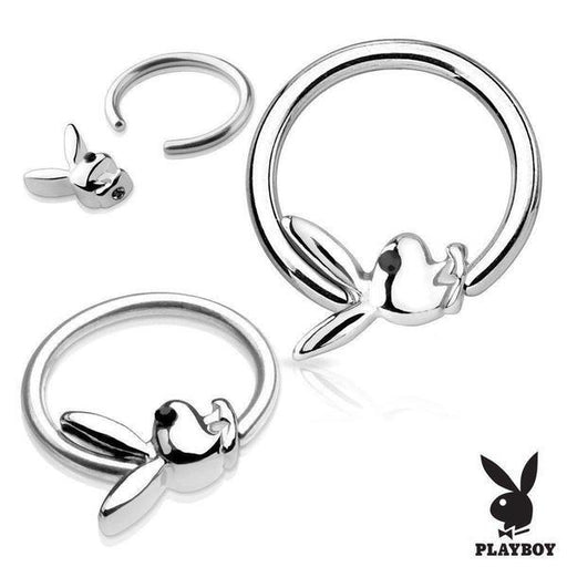 Playboy Captive Ring 16G 14G - Totally Pierced