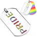 Pride Tag Stainless Steel Pendant - Totally Pierced