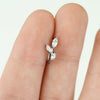 Triple Marquise Gem Non-Piercing Nose Ring - Totally Pierced